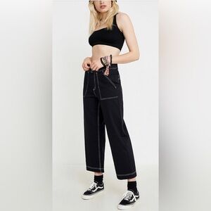 Vans In The Know Black Skate Trousers Size 26